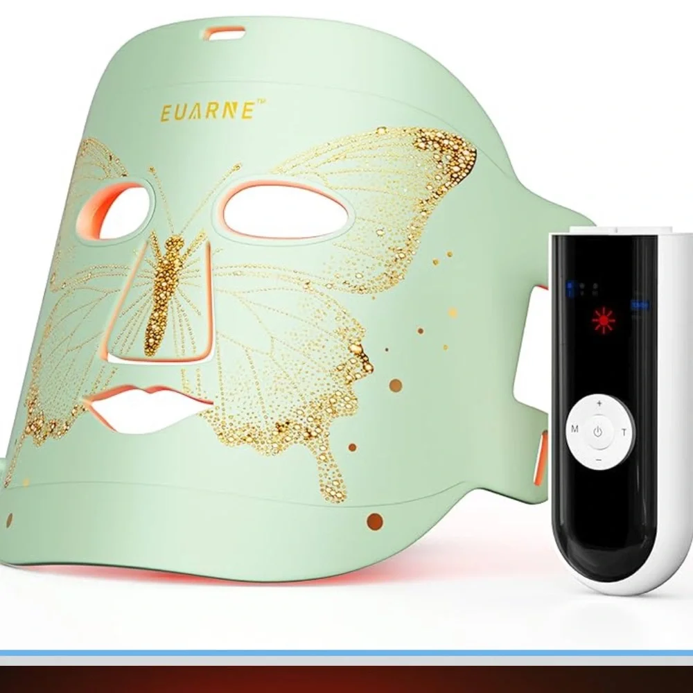 Red Light Therapy Facial Mask 324 LEDs and 4 mode light therapy mask